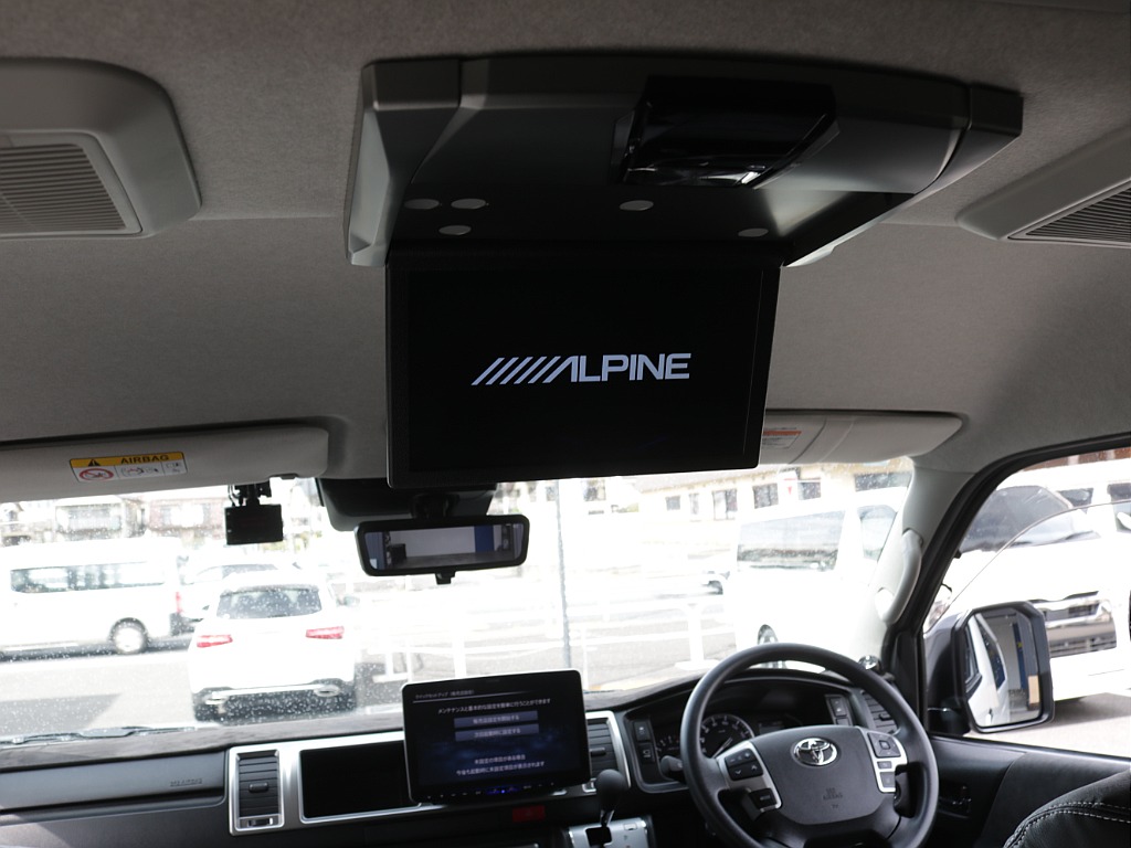 アルパインＢＩＧ－Ｘ１１インチナビアルパイン１０．１インチフリップダウンモニター装備！！