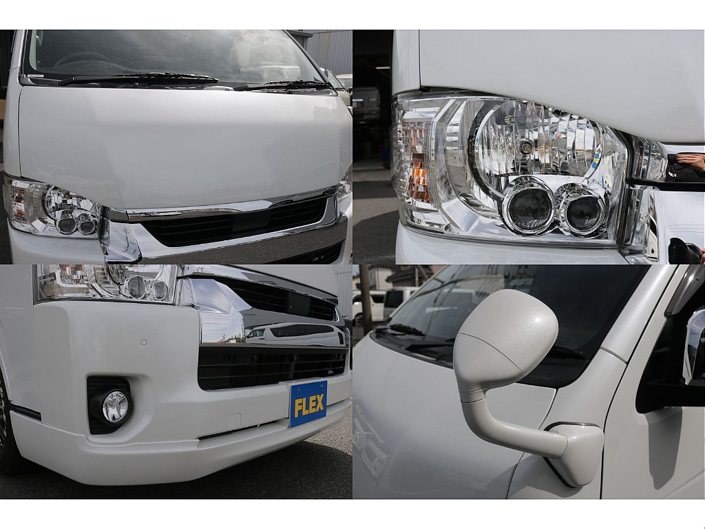 ４１５コブラフロントスポイラー、社外ボンネット交換済み！！