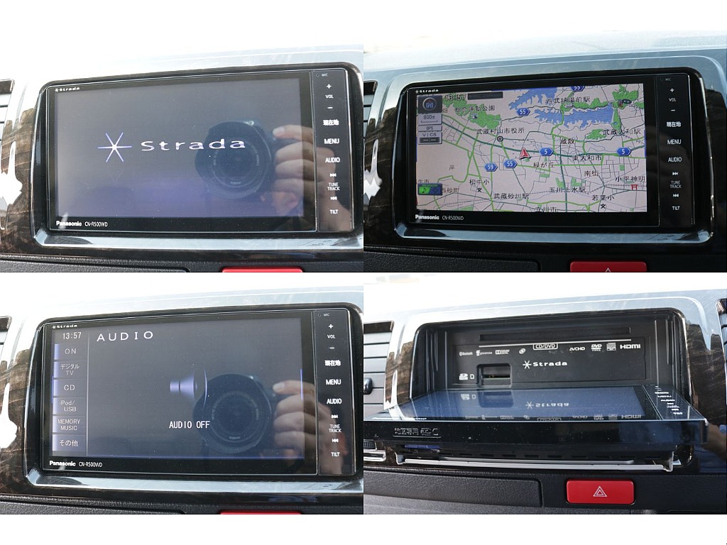 パナソニック７インチＳＤナビ装着済み！！