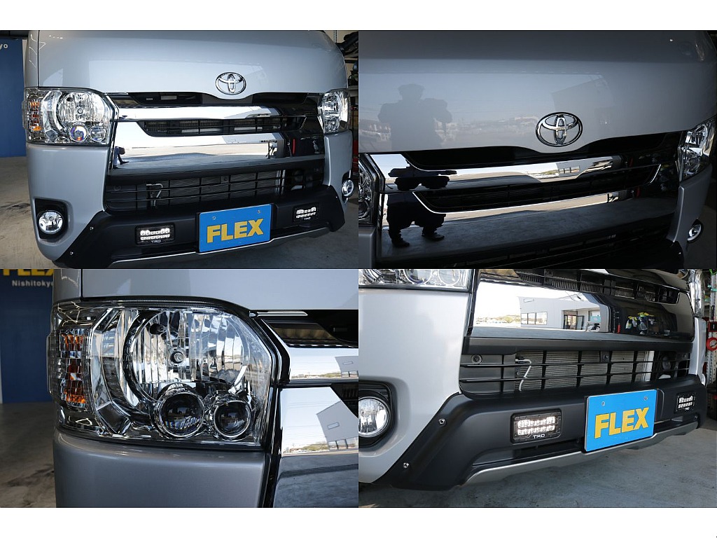 ＴＲＤフロントバンパー、ＬＥＤヘッドライト装備！！