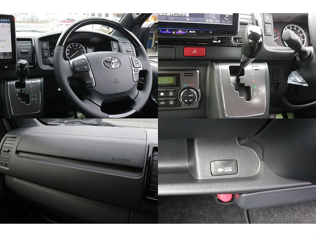 助手席エアバック、ＡＣ１００Ｖ電源装備！！