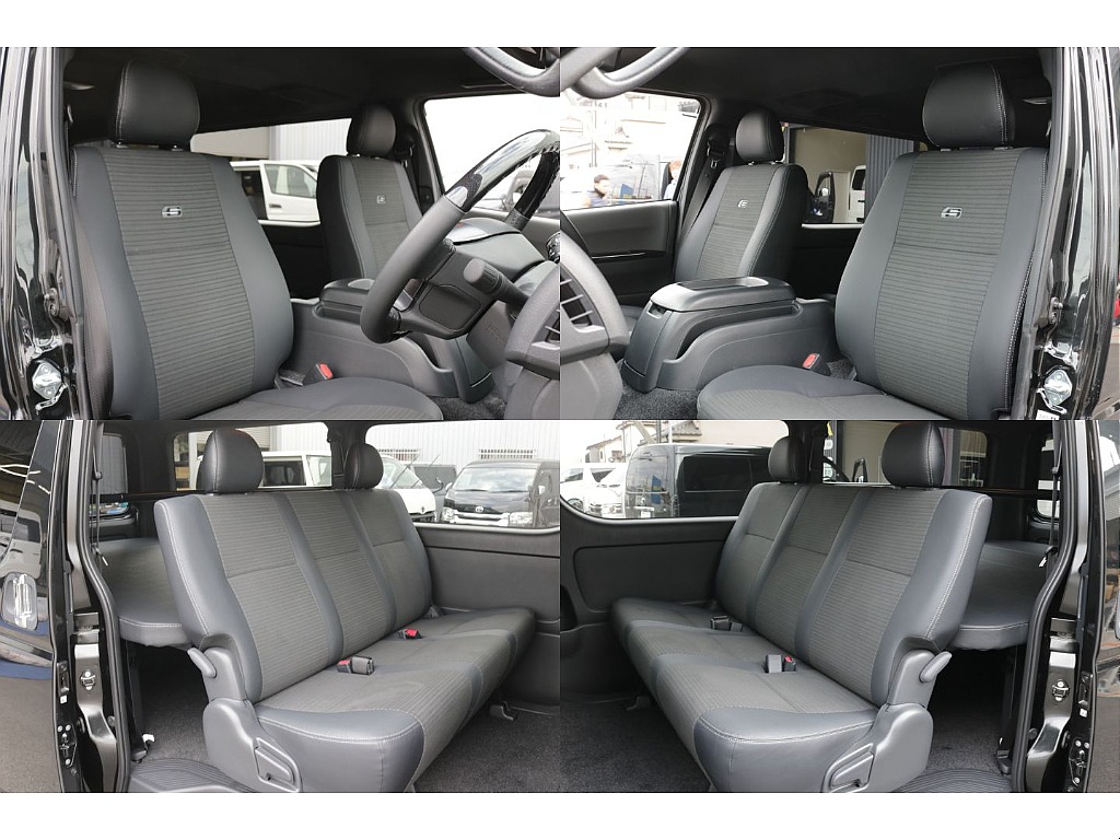 ダークプライムＳ専用のハーフレザー調シート装備！！