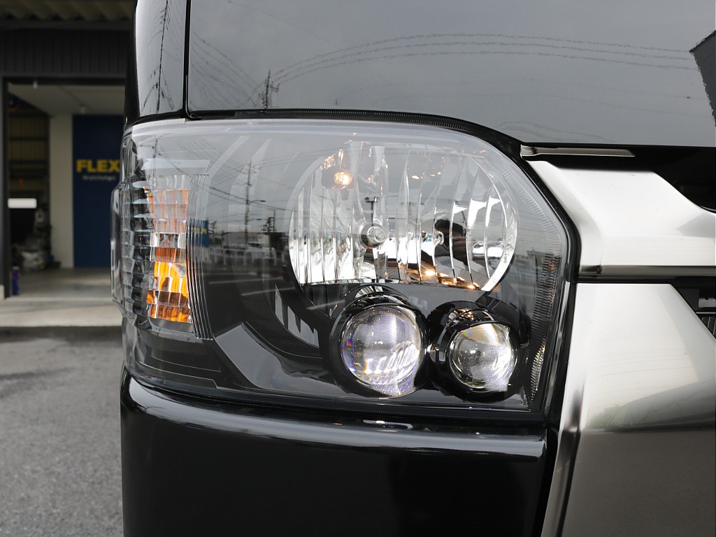 令和８年式ダークプライムＳ２８００ディーゼル４ＷＤカスタム車両入庫！新品オリジナルフロントバンパー新品オリジナル１６インチアルミ新品オリジナルオーバーフェンダー新品アルパインＢＩＧ－Ｘ１１インチナビ！