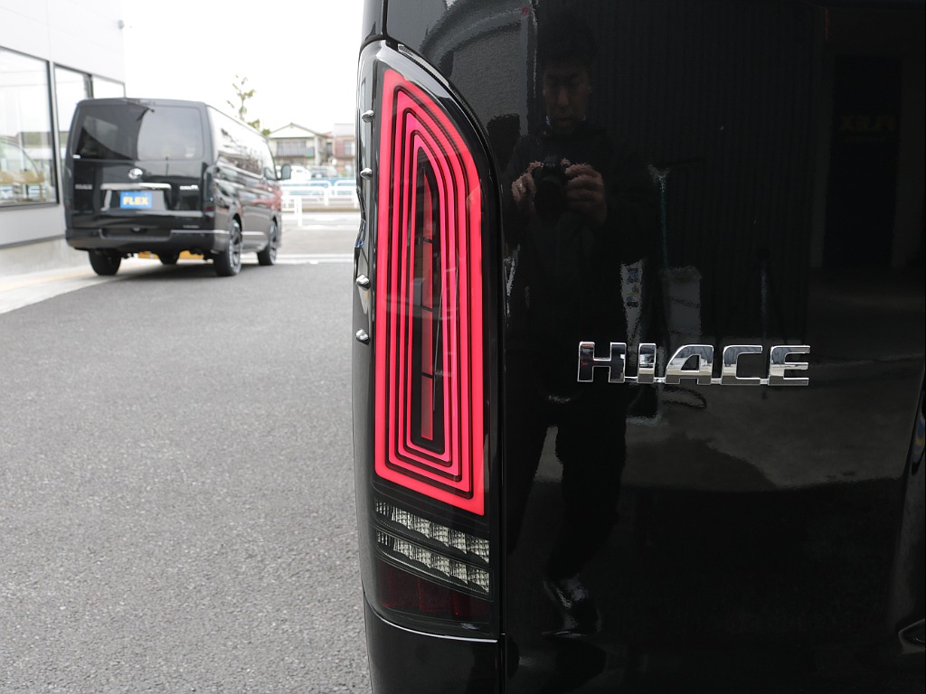 令和８年式ダークプライムＳ２８００ディーゼル４ＷＤカスタム車両入庫！新品オリジナルフロントバンパー新品オリジナル１６インチアルミ新品オリジナルオーバーフェンダー新品アルパインＢＩＧ－Ｘ１１インチナビ！