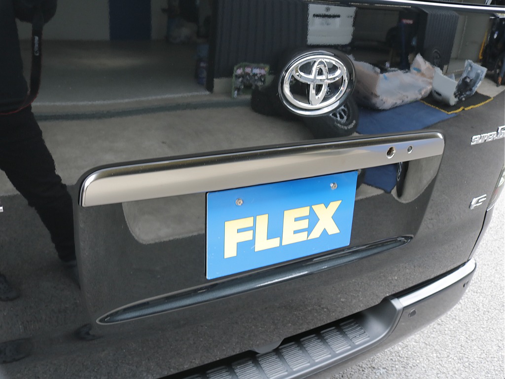 令和８年式ダークプライムＳ２８００ディーゼル４ＷＤカスタム車両入庫！新品オリジナルフロントバンパー新品オリジナル１６インチアルミ新品オリジナルオーバーフェンダー新品アルパインＢＩＧ－Ｘ１１インチナビ！