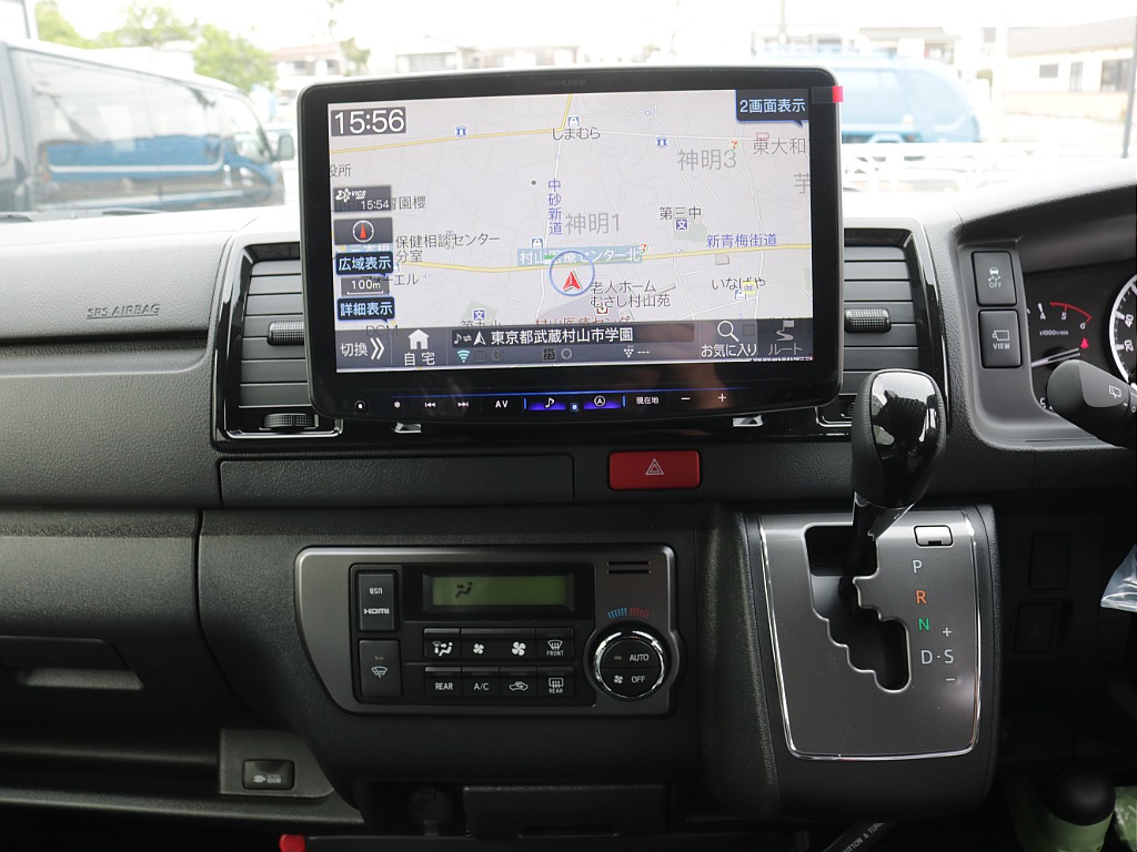 令和８年式ダークプライムＳ２８００ディーゼル４ＷＤカスタム車両入庫！新品オリジナルフロントバンパー新品オリジナル１６インチアルミ新品オリジナルオーバーフェンダー新品アルパインＢＩＧ－Ｘ１１インチナビ！