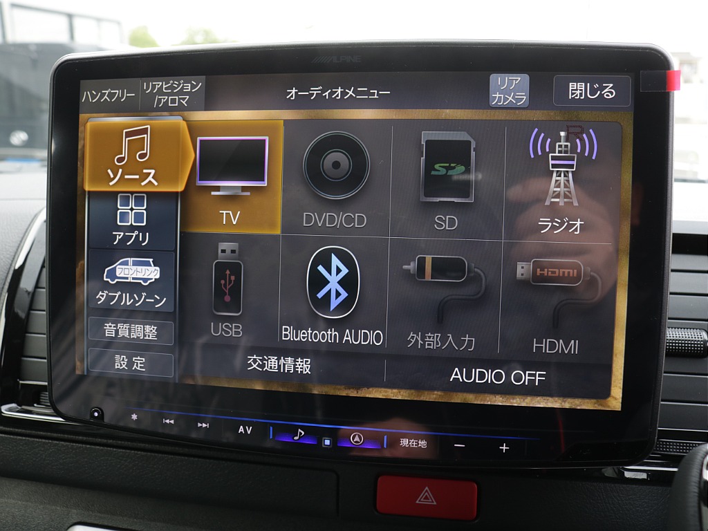 令和８年式ダークプライムＳ２８００ディーゼル４ＷＤカスタム車両入庫！新品オリジナルフロントバンパー新品オリジナル１６インチアルミ新品オリジナルオーバーフェンダー新品アルパインＢＩＧ－Ｘ１１インチナビ！