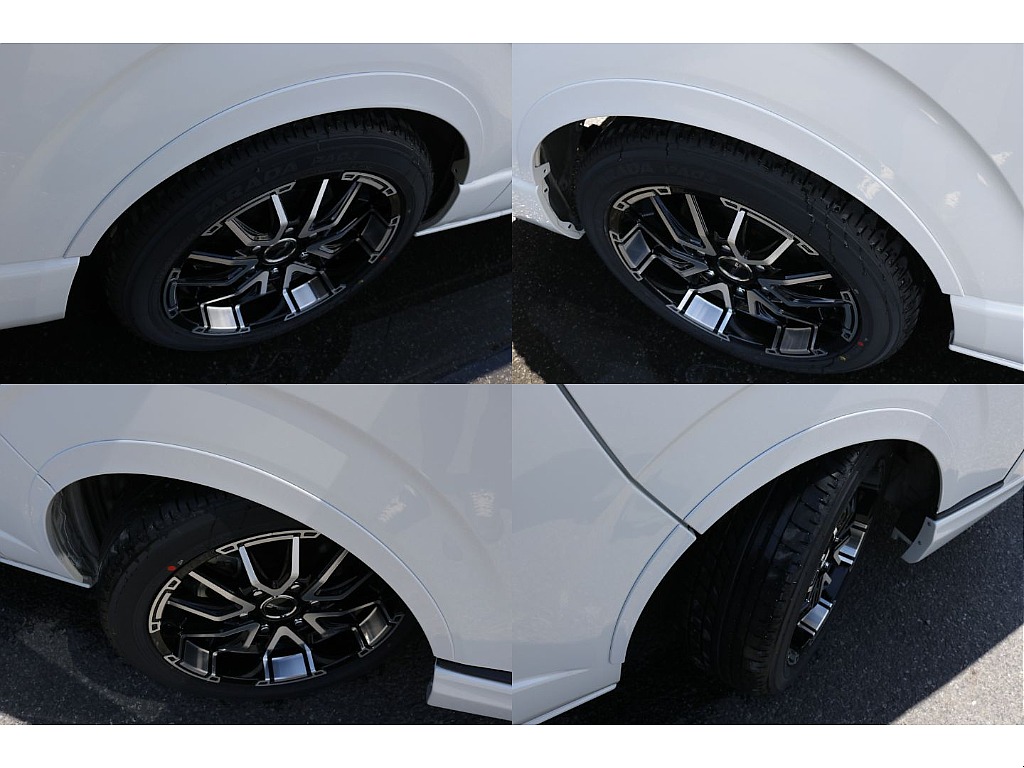 新品オリジナルオーバーフェンダー装備！！