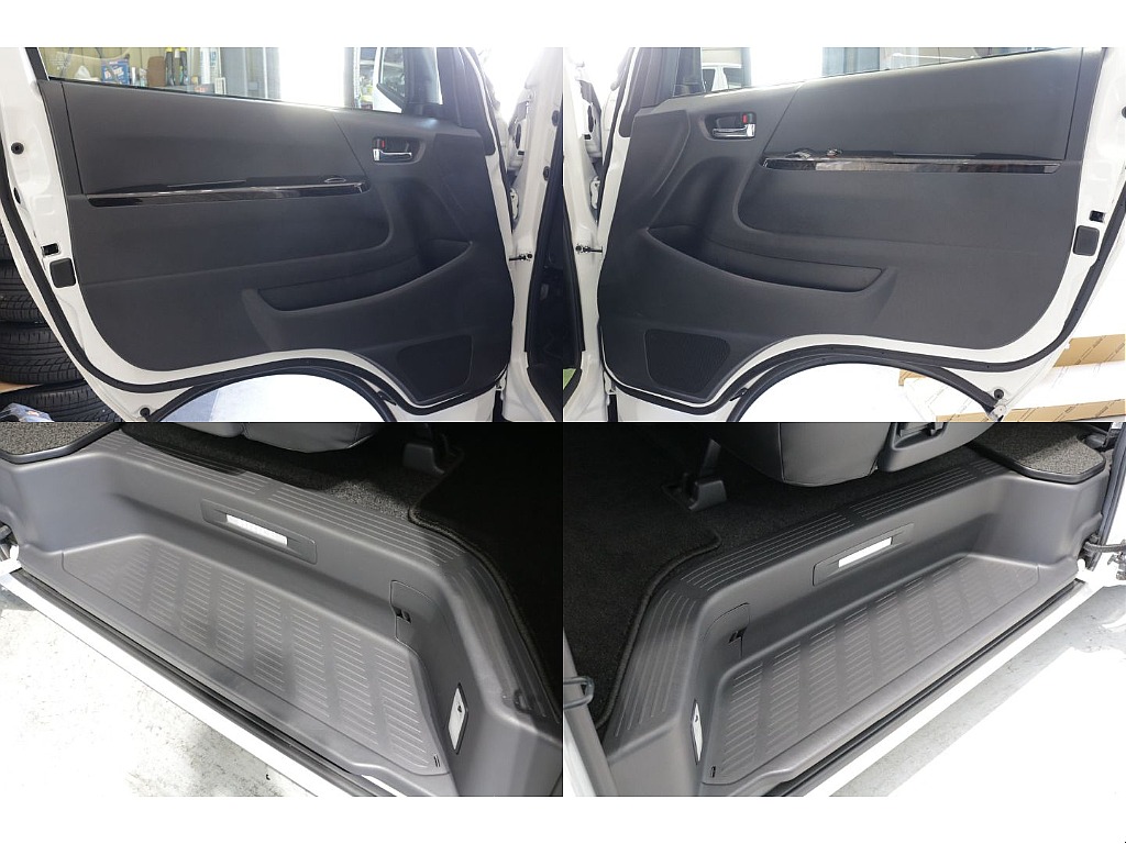 令和６年式ワイドＶダークプライムⅡ２８００ディーゼルターボ！オリジナル１８インチアルミ１インチローダウン済み！床張パネルベットＫＩＴ装着！