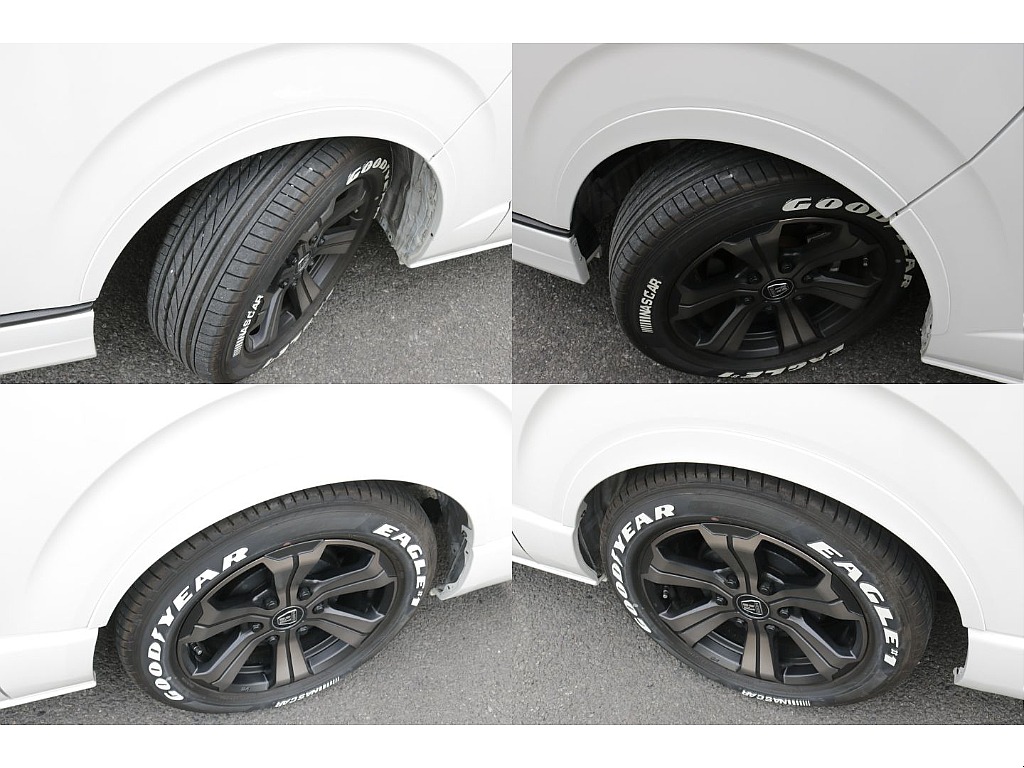 オリジナルオーバーフェンダー装着済み！！