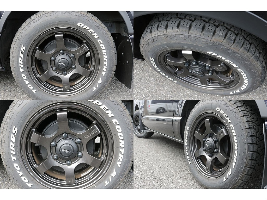 レイズ製グラムライツ１６インチアルミ装着済み！！