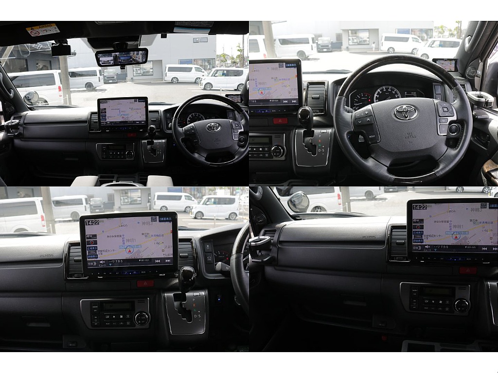 ダークプライムⅡ専用のコンビハンドル、シフトノブ、インテリアパネル装備！！