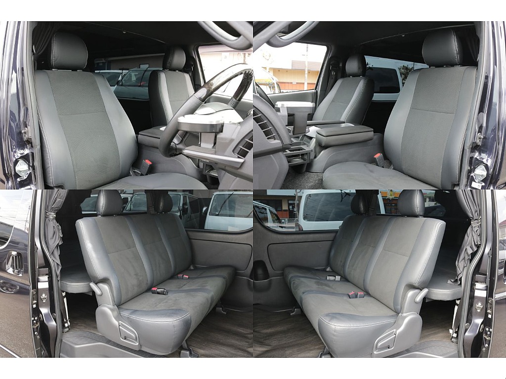 ダークプライムⅡ専用のハーフレザー調シート装備！！