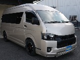 令和５年式希少スーパーロングディーゼル４WDフルカスタム車両入庫！人気のブラックエディション施工リア全面床張り施工済み！！