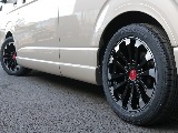 令和５年式希少スーパーロングディーゼル４WDフルカスタム車両入庫！人気のブラックエディション施工リア全面床張り施工済み！！