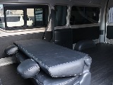 令和５年式希少スーパーロングディーゼル４WDフルカスタム車両入庫！人気のブラックエディション施工リア全面床張り施工済み！！