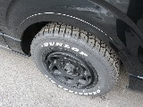 令和７年式ハイエースVダークプライムⅡ２８００ディーゼル４WDカスタム車両入庫！新品オリジナルフロントバンパー新品オリジナル１７インチアルミ新品オリジナルＬＥＤテールパイオニアナビフリップダウン装備！
