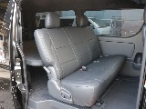 令和７年式ハイエースVダークプライムⅡ２８００ディーゼル４WDカスタム車両入庫！新品オリジナルフロントバンパー新品オリジナル１７インチアルミ新品オリジナルＬＥＤテールパイオニアナビフリップダウン装備！