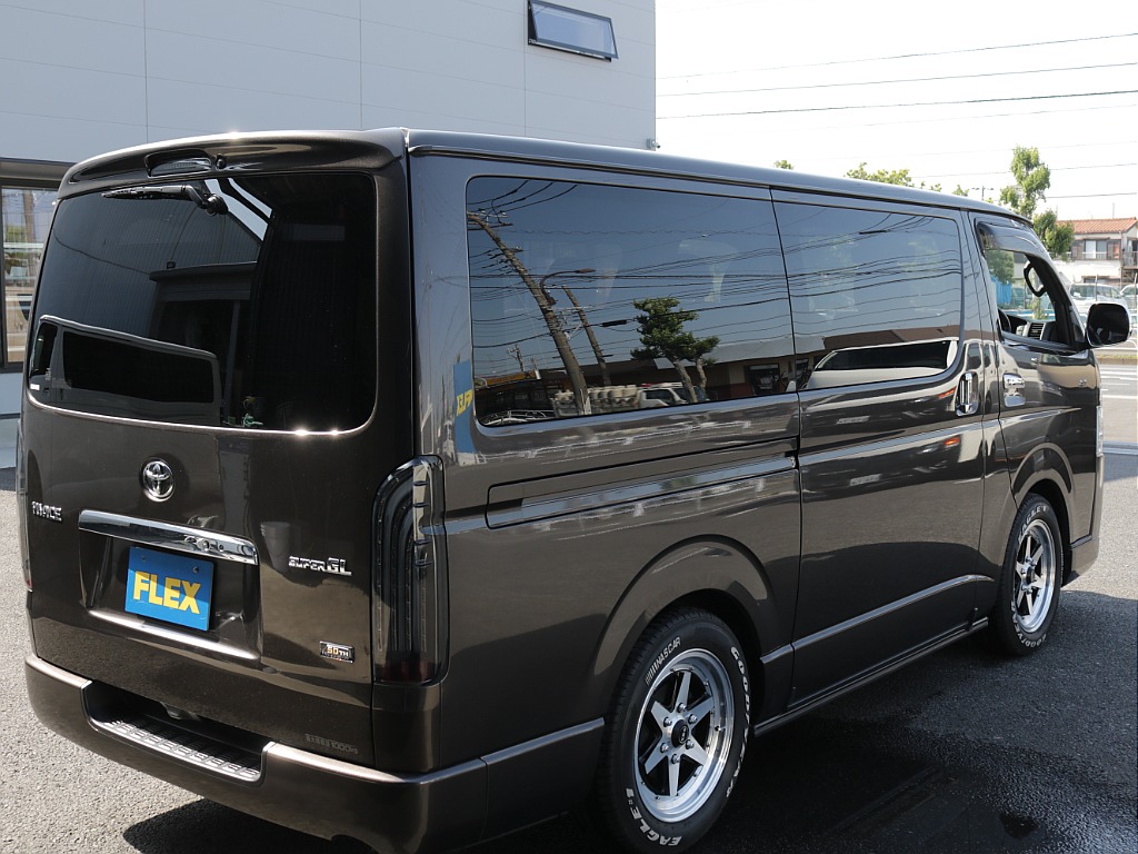 平成30年式希少５０周年特別仕様車２８００ディーゼル４WDカスタム車両入庫！社外フロントバンパーXR-617インチアルミグッドイヤーナスカー１7インチタイプⅡベット！
