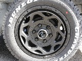 令和７年式ダークプライムＳ２８００ディーゼル４ＷＤカスタム車両入庫！オリジナルフロントバンパーオリジナル１６インチアルミオリジナルオーバーフェンダーオリジナルＬＥＤテールオリジナルタイプⅡベットＫＩＴ