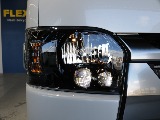 令和７年式ダークプライムＳ２８００ディーゼル４ＷＤカスタム車両入庫！オリジナルフロントバンパーオリジナル１６インチアルミオリジナルオーバーフェンダーオリジナルＬＥＤテールオリジナルタイプⅡベットＫＩＴ