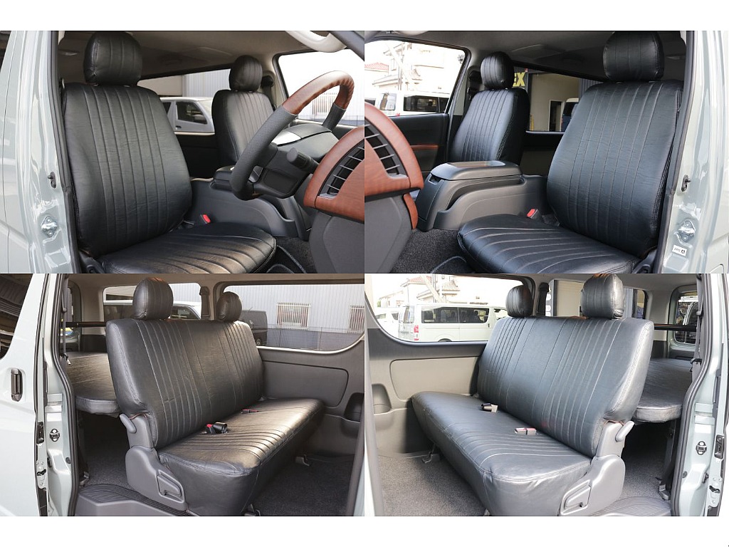 新品クラシックシートカバーBK装備！！
