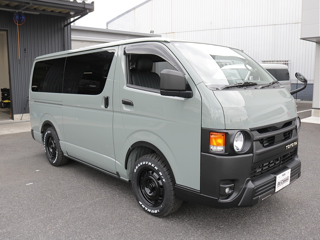令和7年式アースカラーパッケージ２８００ディーゼル４ＷＤ！丸目ライトフェイス施工！ＢＩＧ－Ｘ１１インチＳＤナビ装備！新品パーツ多数装備！！