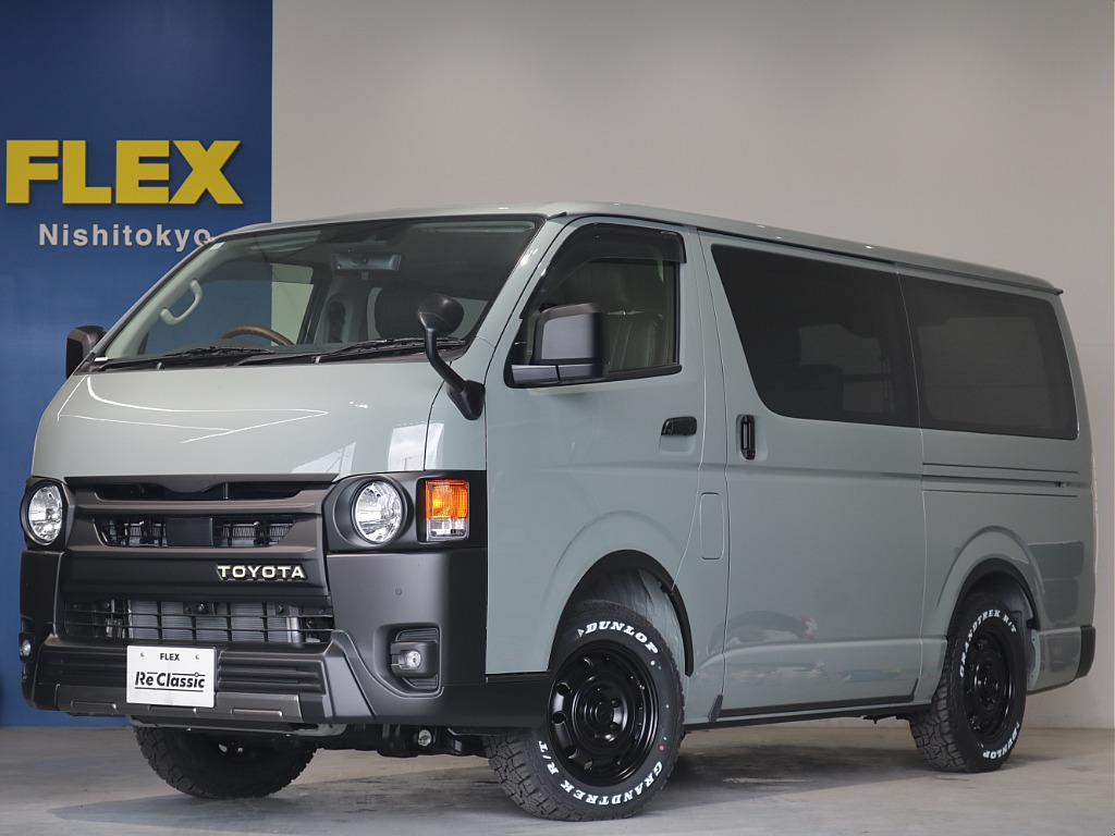 令和7年式アースカラーパッケージ２８００ディーゼル４ＷＤ！丸目ライトフェイス施工！ＢＩＧ－Ｘ１１インチＳＤナビ装備！新品パーツ多数装備！！