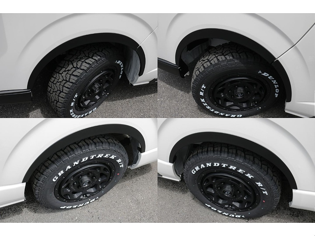 新品オリジナルオーバーフェンダー装着済み！！