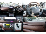 新品茶木目ステアリング、シフトノブ、インテリアパネル装備！！