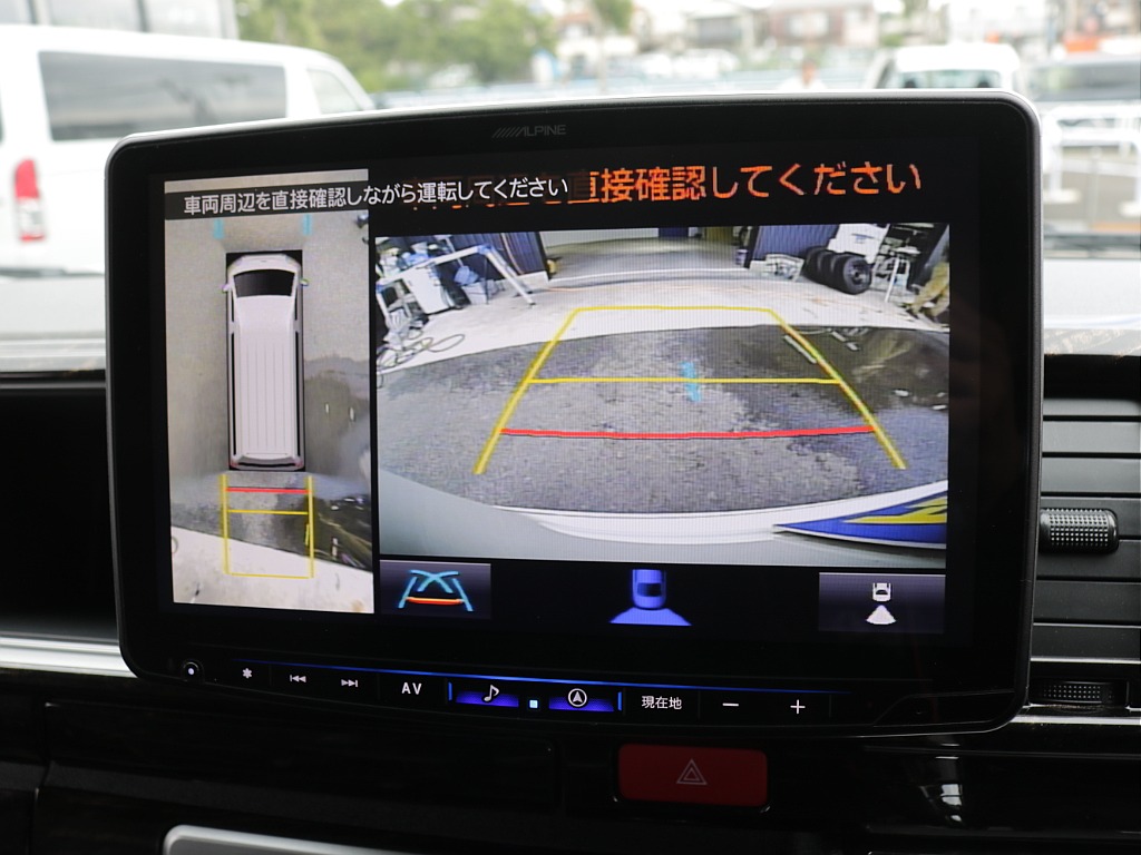 令和３年式ファミリーに好評のＶｅｒ２シートアレンジ施工済み！大画面アルパインＢＩＧ－Ｘ１１インチナビ１２．８フリップダウンモニター装備！！