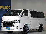 令和８年式ハイエースＶダークプライムⅡ２０００ガソリン２ＷＤカスタム車両入庫！！アルパインＢＩＧ－Ｘ１１インチナビビルトインＥＴＣ２．０装備ＨＤＭＩソケット増設オリジナルベットＫＩＴ装着済み！！