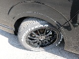 新車ハイエースＶ　ＤＸＧＬパッケージ２８００ディーゼルターボブラックスポーツパッケージ完成！！ＥＳＳＥＸフロントスポイラーオリジナル１７インチアルミナスカー１７インチタイヤ２インチダウンベット装備！！