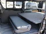 新車ハイエースＶ　ＤＸＧＬパッケージ２８００ディーゼルターボブラックスポーツパッケージ完成！！ＥＳＳＥＸフロントスポイラーオリジナル１７インチアルミナスカー１７インチタイヤ２インチダウンベット装備！！