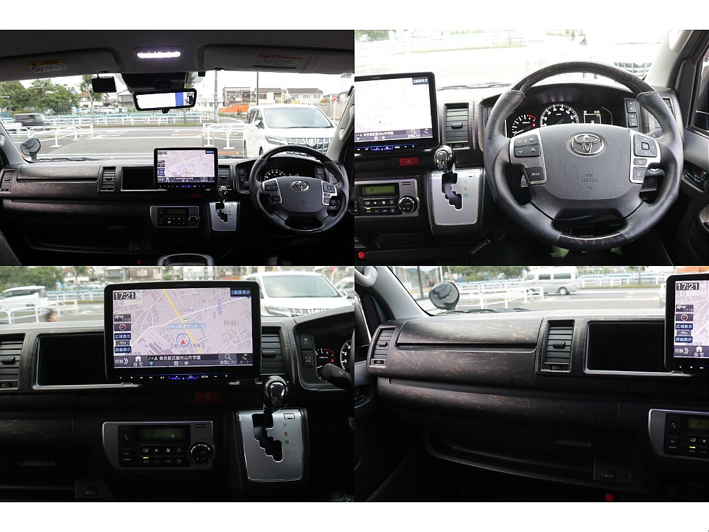 オリジナル艶消しマホガニー柄インテリアパネルＫＩＴ装着済み！！