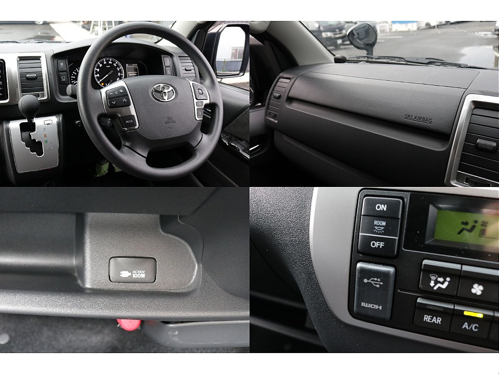 助手席エアバック、ＡＣ１００Ｖ電源装備！！