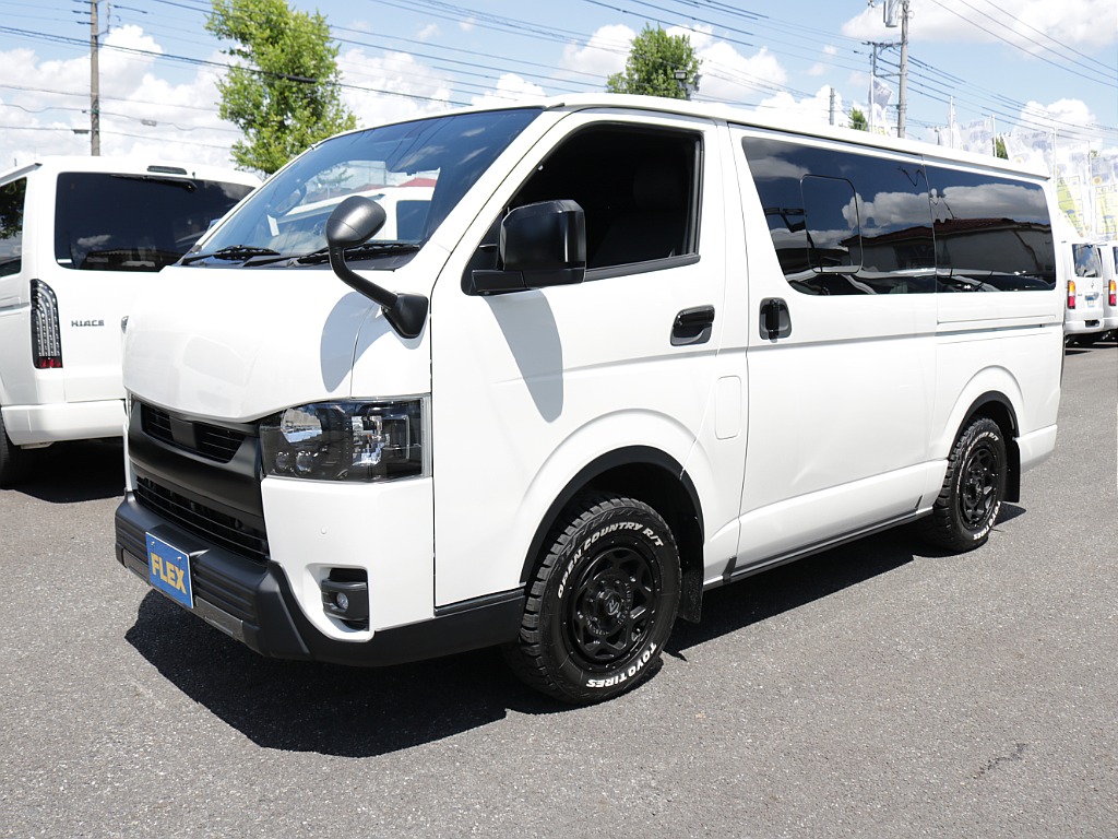 令和7年式ハイエースバンダークプライムⅡ2800ディーゼル4WDターボ！新品オリジナルテール！オリジナルパーツ多数装備！