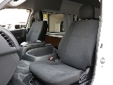 令和５年式ハイエースＶスーパーロング２８００ディーゼル４ＷＤ入庫！モデリスタフロントスポイラー純正１５インチアルミフロントセカンドシートスーパーＧＬ用に交換済みケンウッド９インチＳＤナビＥＴＣ２．０