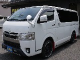 令和２年式ダークプライムⅡ２８００ディーゼル４WDカスタム車両入庫！新品オリジナル１６インチアルミ！ＴＲＤパーツ多数装備済み！！