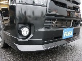 令和２年式ハイエースＶ５０周年特別仕様車ブラックエディション完成！オリジナルフロントスポイラーオリジナルオーバーフェンダーオリジナル１７インチアルミパラダ１７インチタイヤオリジナルＬＥＤテール装備