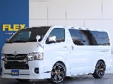 【新車】ハイエースバンディーゼル2WDパールホワイトオリジナルのFLEXカスタムのお車入庫致しました☆☆