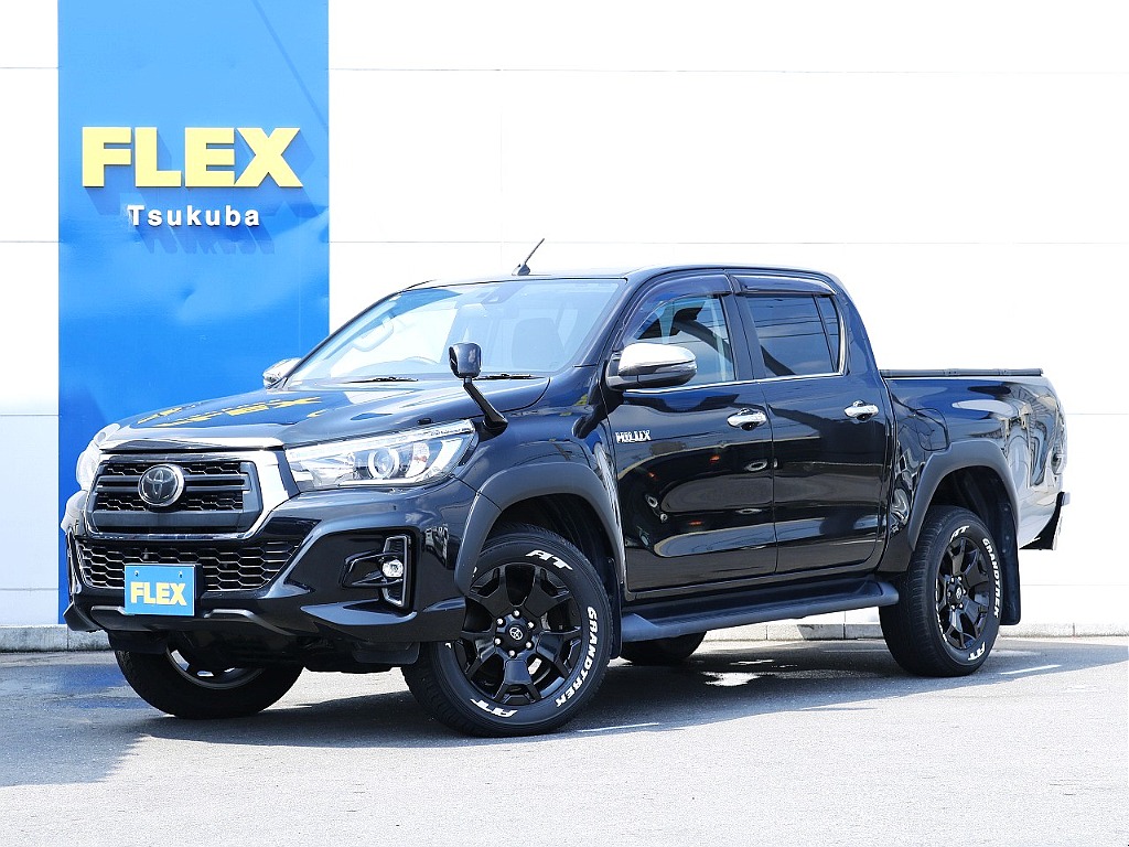 トヨタ ハイラックス 4ドア2.4Zディーゼルターボ 4WD 下取直販車 茨城県