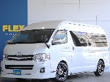 【厳選仕入れ中古】ハイエース　グランドキャビン　ガソリン2WD　パール ワンオーナー低走行のお車入庫いたしました☆