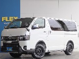 【厳選仕入中古車】ハイエースバン　ディーゼル4WD　パールホワイト 登録済みでベッドキット付きオフロード仕様のお車入庫致しました☆☆