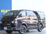 【厳選仕入中古車】ハイエースバン　ディーゼル4WD　ブラックパール 低走行、高年式のお車が丸目フェイスになって入庫致しました☆☆