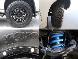 YOKOHAMAジオランダーMTとデルタフォースAW装備済み！また、FLEXオリジナル2インチアップコイルでリフトアップされております☆