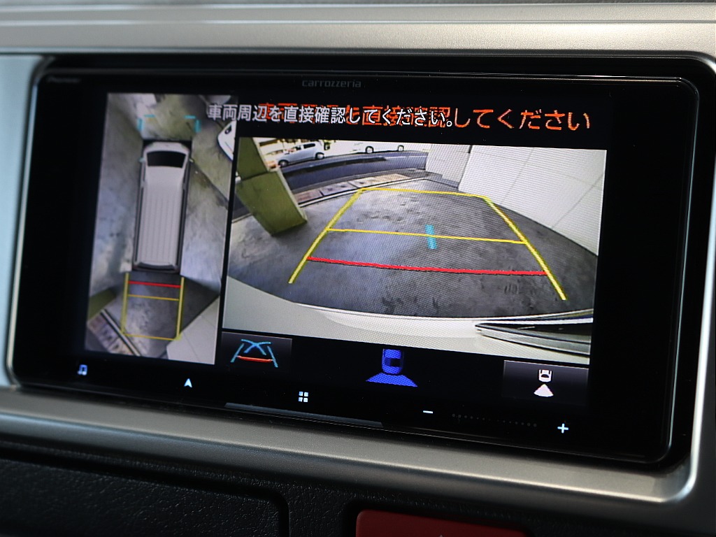 バックカメラが装着されており安心して駐車することが可能です♪♪