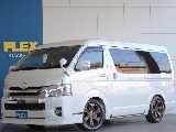 【厳選仕入れ中古】ハイエースワゴン　ファインテックツアラー　ガソリン　4WD　パールホワイト キャプテンシートの特別感満載のお車入庫致しました☆☆