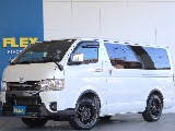 【厳選仕入中古車】ハイエースバン　ディーゼル4WD　パールホワイト ブラックエディションでオフロード仕様のお車入庫致しました☆☆