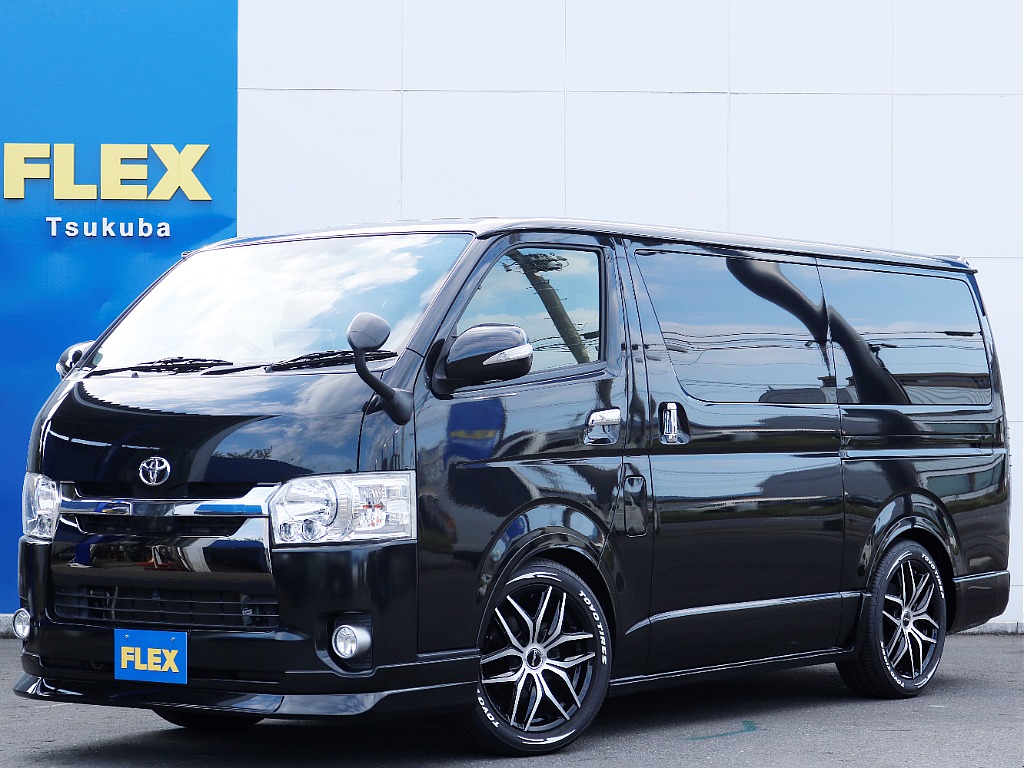茨城県つくば市にハイエース専門の新車・中古車の展示場を展開！人気のグレード・年式をその場で見比べられます♪皆様のご来場、お問合せを心よりお待ちしております☆